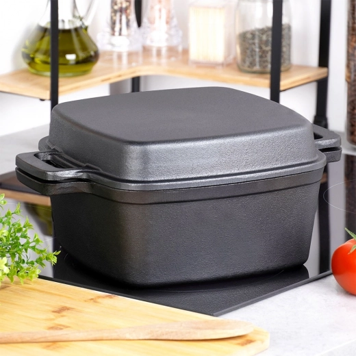 Mitmekülgne kasutus pliidil, ahjus ja grillil