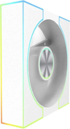 DarkFlash DM8 LINE PWM-i ja ARGB-ga ventilaator, valge