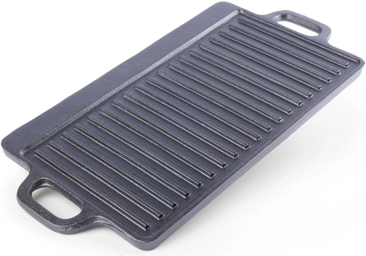 Kahepoolne malmist grillplaat 45,5 × 23 cm ORION