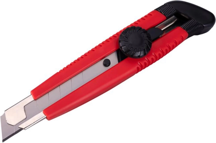 18 mm Snap-Off Knife with Tightening Screw