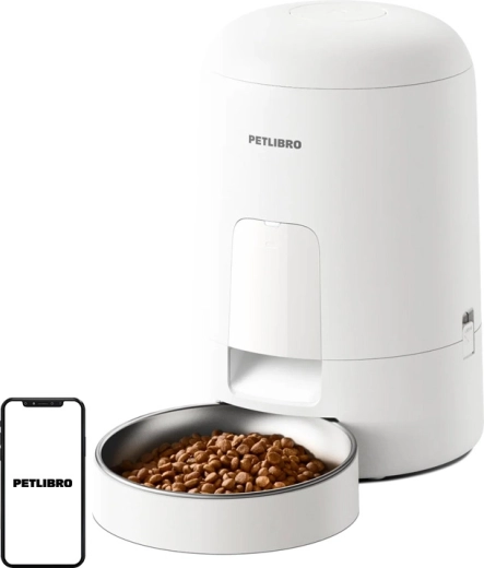 Petlibro Air nutikas automaatne lemmikloomatoidu dosaator, valge