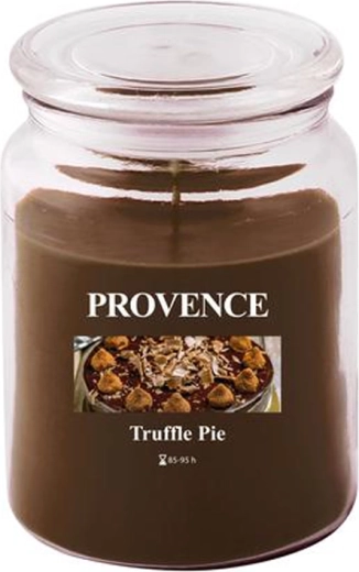 Lõhnaküünal klaasis PROVENCE, trühvlikook, 95 h