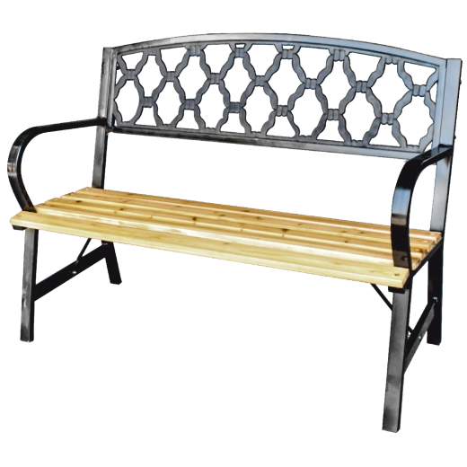 Aiapink Garden Line 120 cm dekoratiivse seljatoega