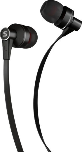 Sencor Metal In-Ear Headphones with Microphone – Black