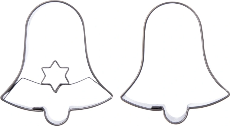 Orion kellukakujulised piparkoogivormid 4,6 cm – 2 tk