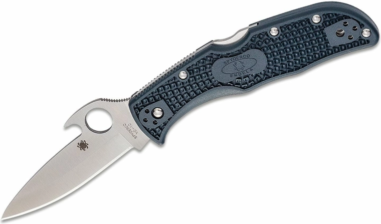 Spyderco Endela Lightweight Emerson kokkupandav taskunuga 8 cm, sinakashall, FRN