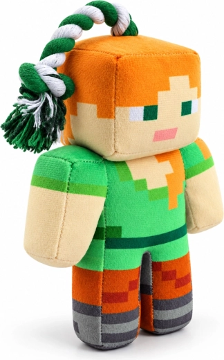 Minecrafti koeramänguasi köiega Alex
