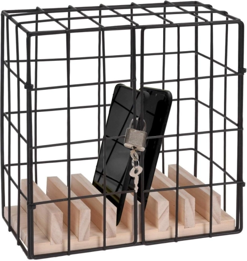 Home Styling Collectioni lukustatav metallist telefonipuur 19 × 11 × 19 cm