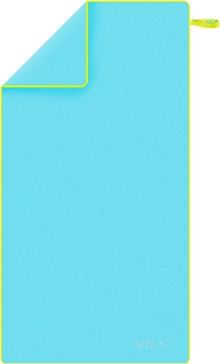NILS Camp Microfiber Quick-Dry Towel blue‑green