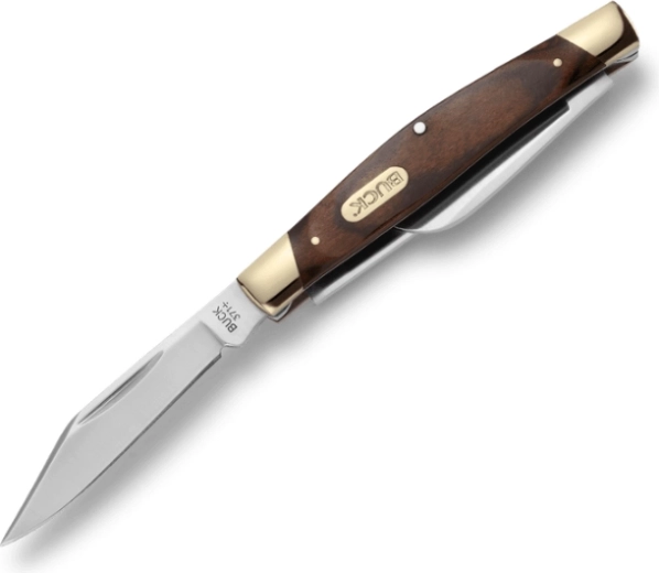 Buck 371 Stockman Woodgrain tasku kokkupandav nuga 3 teraga