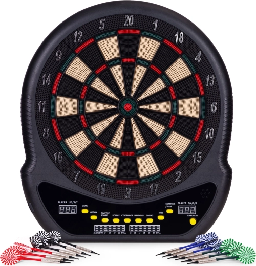 Electronic Dartboard LCD 48 cm with 27 games and 12 darts