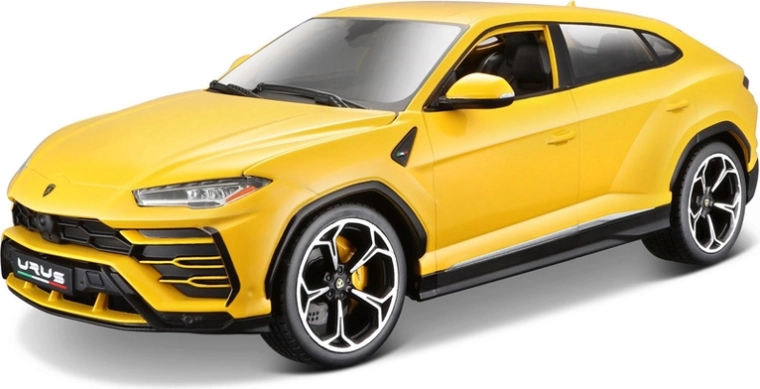 Lamborghini Uruse mudel mõõtkavas 1:18, kollane
