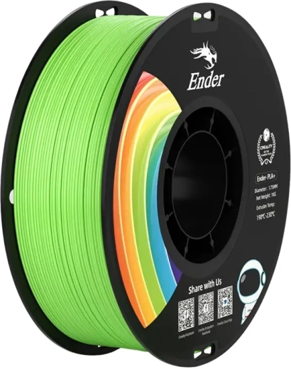 Creality Ender PLA+ Green Filament 1.75 mm 1 kg