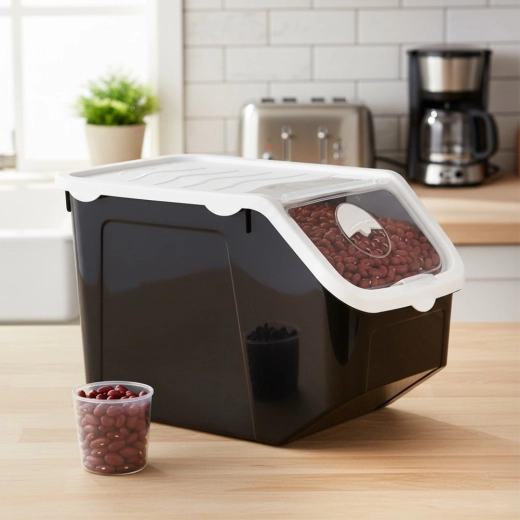 Lihtne doseerimine tänu väljatõstetavale klapile