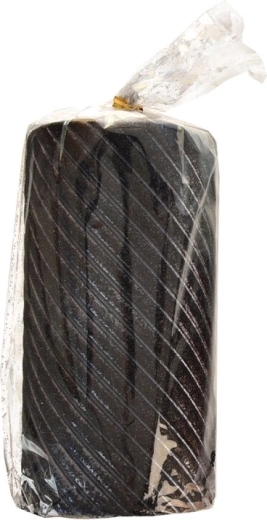 Silinderküünal Caro must 7 × 14 cm