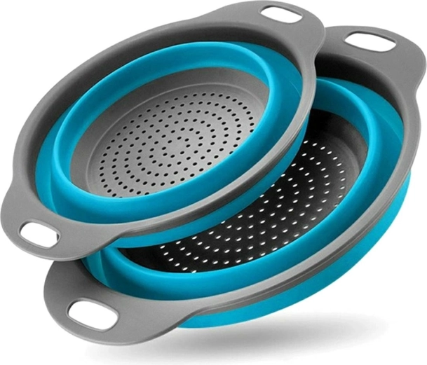 Silicone colander - 2 pcs