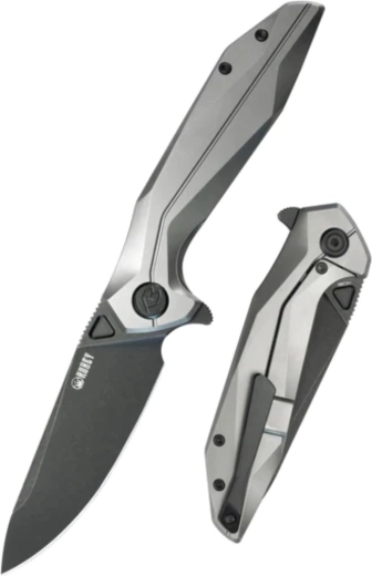 Kubey Nova titaanist taskunuga 9,3 cm, darkwash, hall