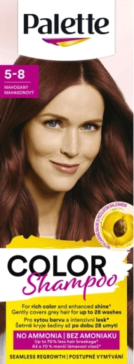 Palette Color Shampoo 5-8 mahagon, 50 ml