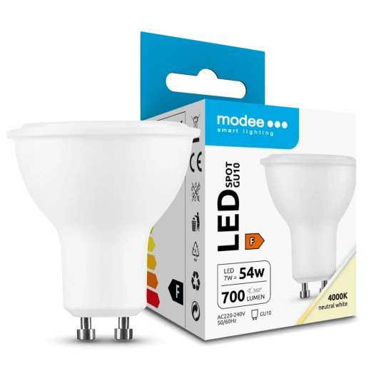 Modee LED-lamp GU10 7 W, 700 lm, 110°, neutraalne valge 4000 K