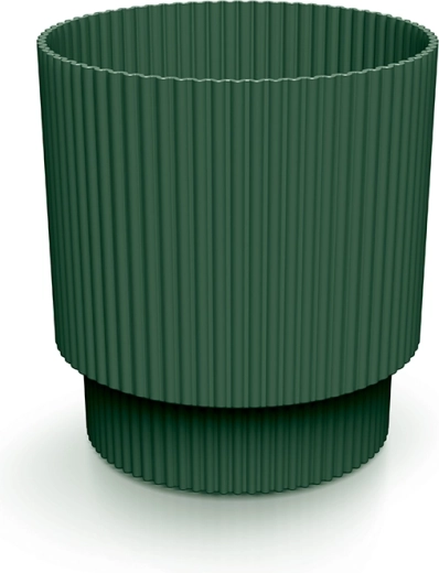 Plastist lillepott Milly 14,6 cm – tumeroheline