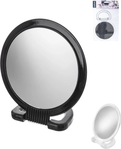 Kahepoolne kosmeetikapeegel Duo 15 cm alusega, assortii