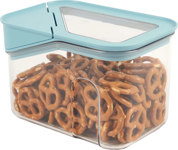 Plastist dosaatoriga toidukarp Kitchisimo 690 ml