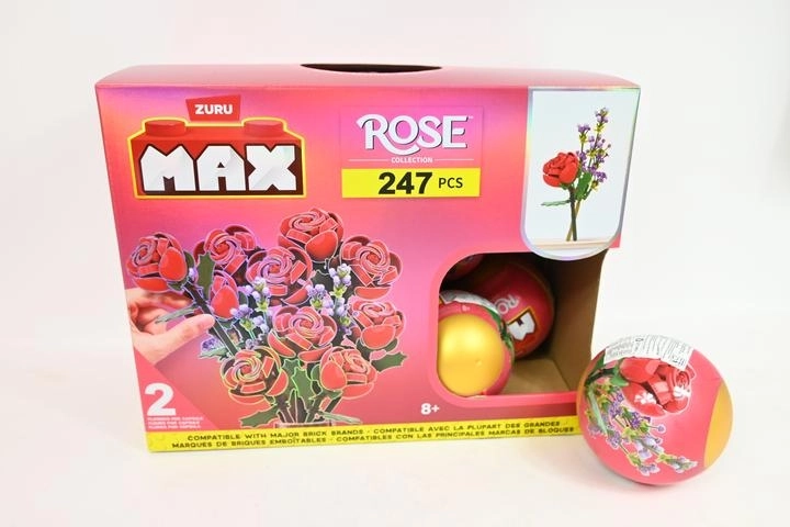 ZURU MAX-MAS lilled kuulis – roosi ja lavendli komplekt