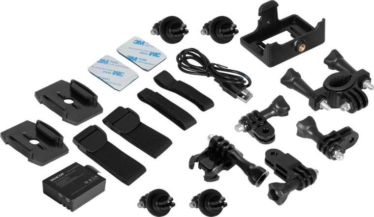 Extensive mounting accessories