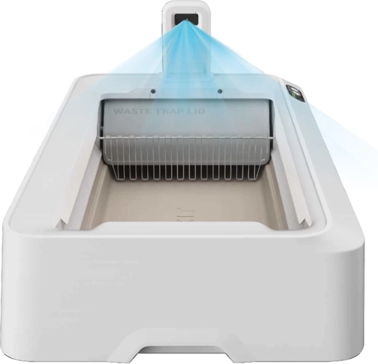 Intelligent self-cleaning cat litter box PetKit Purobot Crystal Duo with AI camera