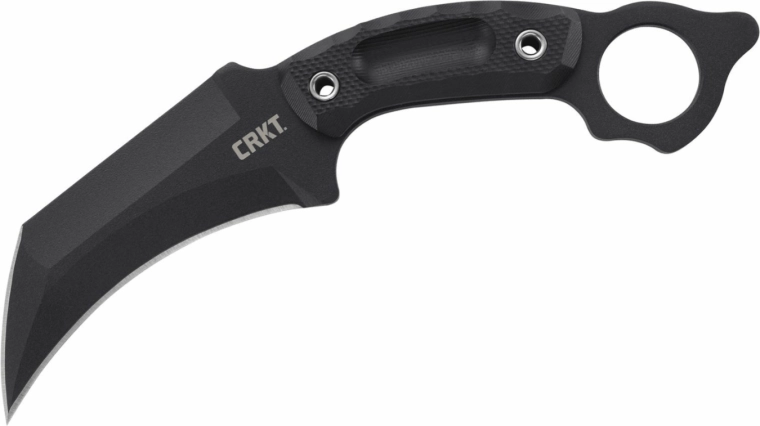 CRKT Du Hoc Black taktikaline karambiit-võitlusnuga 12,9 cm koos tupega