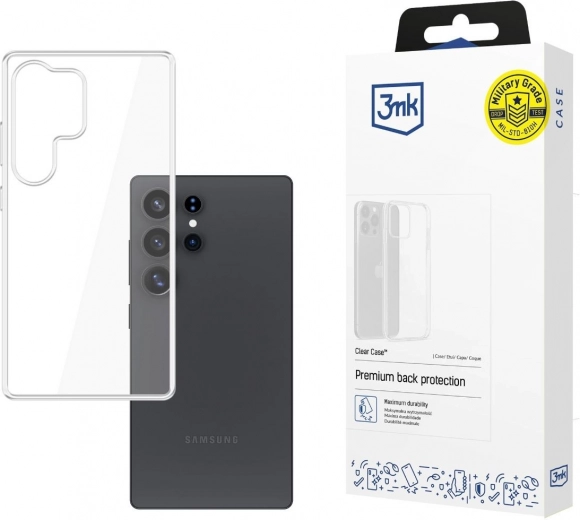 Läbipaistev ümbris telefonile Samsung Galaxy S25 Ultra