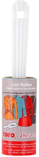 Cleaning lint roller for clothing, 24 sheets