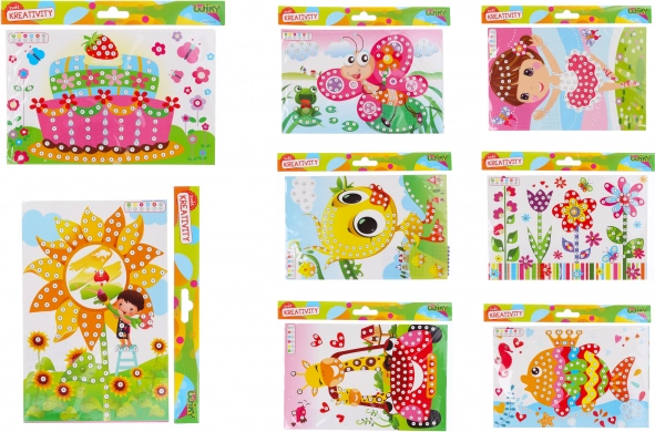 Loov komplekt kivikestega 15 × 22 cm – motiivide valik