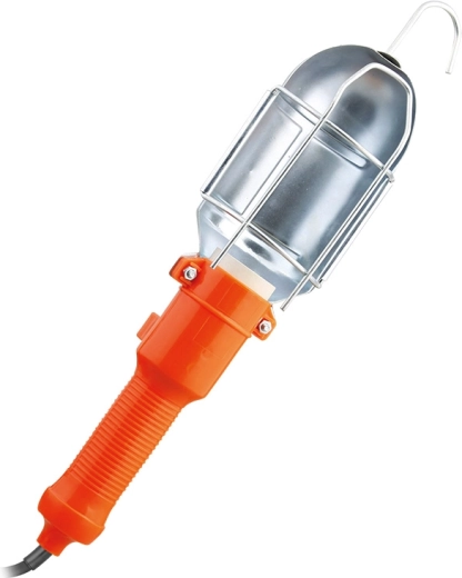 Solight paigalduslamp E27 metallvõrega, 5 m, oranž