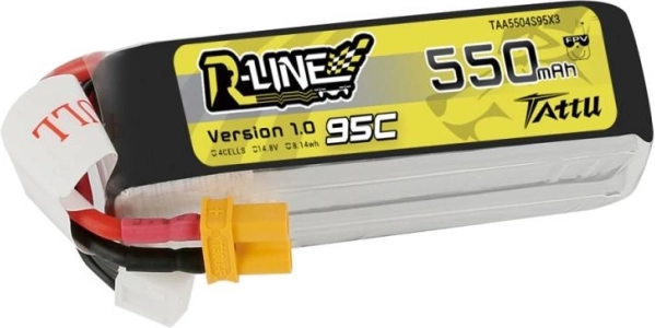 Tattu R-Line 550mAh aku suure jõudluse jaoks