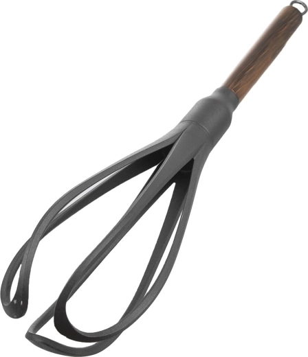 Comfortable wood-effect handle