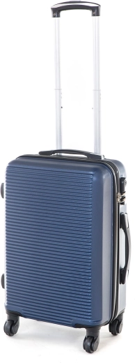 ABS-kõvakohver reisimiseks, 37 l, sinine, suurus S