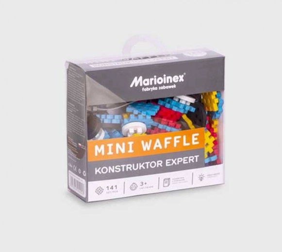 Mini Waffle Konstruktor Expert ehituskomplekt – 141 osa
