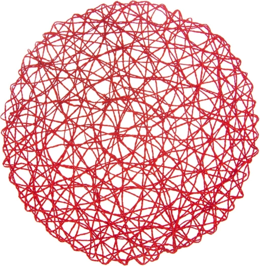 Punased paberist lauamatid 35 cm