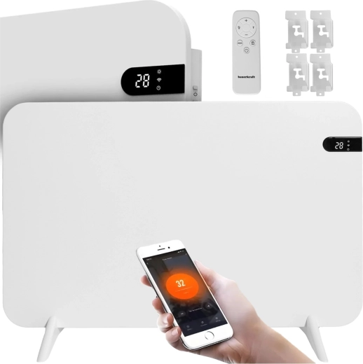 Bauerkrafti infrapunane küttepaneel 450 W Wi‑Fi ja displeiga 45 × 70 cm