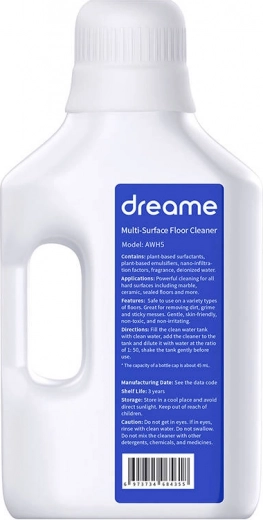 Cleaning liquid for hard surfaces for Dreame H11, H11 Max, H12, M12 and more