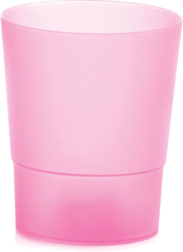 Orhideepott COUBI ORCHID 12,5 cm – läbipaistev roosa