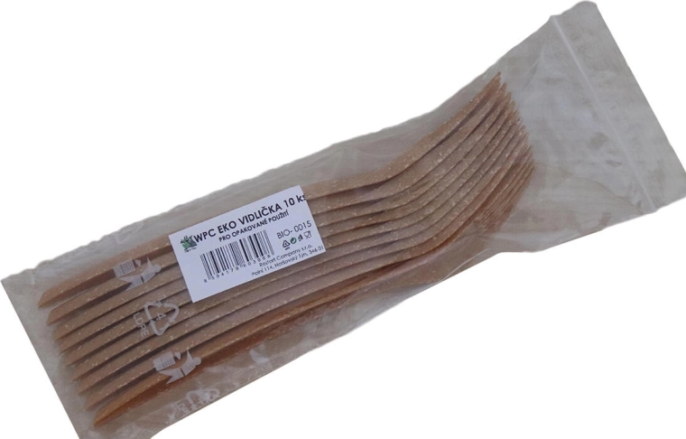 Ökoloogiline WPC kahvel, 10 tk