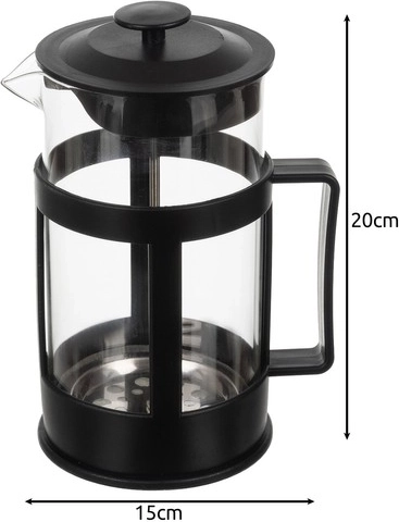 Large 1 liter capacity for 3–6 people