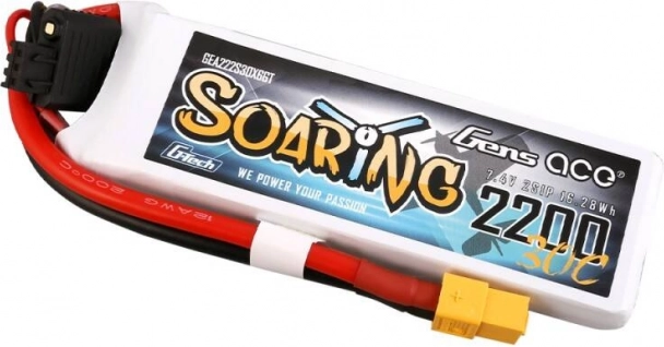 Gens Ace Soaring aku 2200mAh 7,4V LiPo