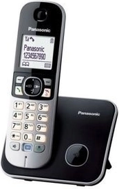 Juhtmevaba telefon PANASONIC KX‑TG6811, must
