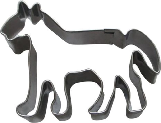 Küpsisevorm – hobune, roostevaba teras 5–6 cm