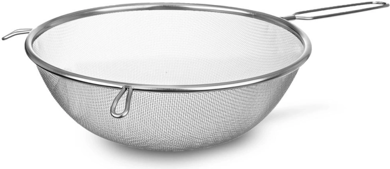 Peen võrk laitmatult puhtaks kurnamiseks