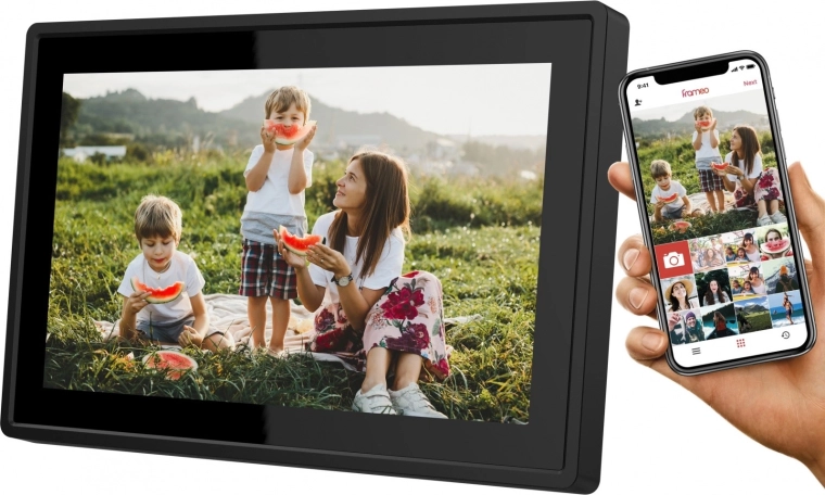 Fotode jagamine Wi-Fi ja FRAMEO rakenduse kaudu
