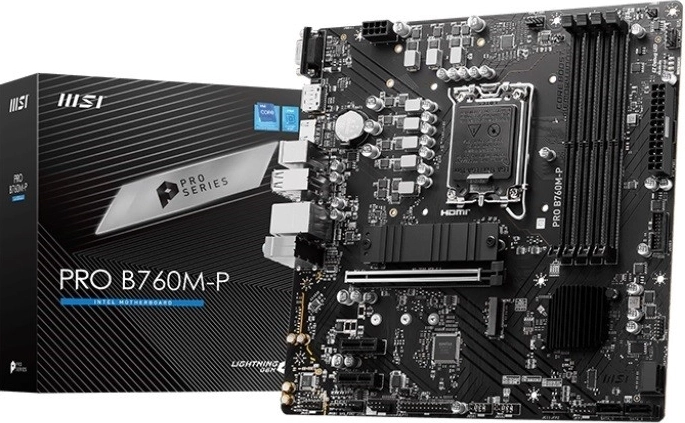 MSI PRO B760M-P Motherboard
